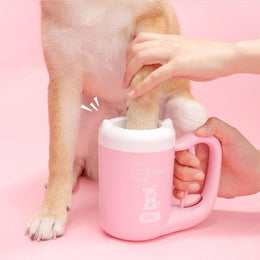 Pet Paw Cleaning Brush – Silicone Foot Washer