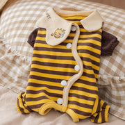 Warm Dog & Cat Pajamas – One-Piece Winter Pet Suits