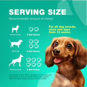 Dog Probiotics – Gut, Immunity & Skin Support, 180 Chews
