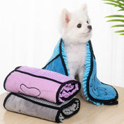 Super Absorbent Pet Towels – Quick-Drying Dog & Cat Bathrobe