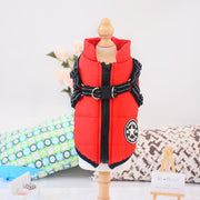 Waterproof Winter Dog Coat with Harness – Warm Pet Jacket