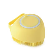 Silicone Dog Massage & Bath Brush – Grooming Tool for Dogs & Cats