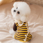 Warm Dog & Cat Pajamas – One-Piece Winter Pet Suits