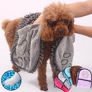 Super Absorbent Pet Towels – Quick-Drying Dog & Cat Bathrobe