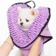Super Absorbent Pet Towels – Quick-Drying Dog & Cat Bathrobe