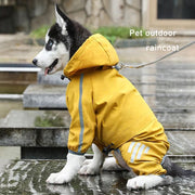 Sily Pet Waterproof Raincoat – Dog Outing Clothes