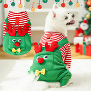 Christmas Pet Dog & Cat Hoodie Xmas Warm Costume